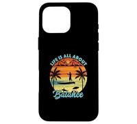 Funny Paddleboard Life se Basa en el Equilibrio y el Stand up Carcasa para iPhone 16 Pro MAX