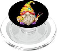 Funny Painter GNOME For Artist Girls Who Loves Painting PopSockets PopGrip para MagSafe