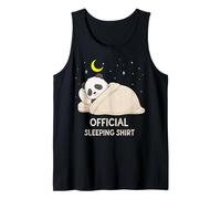 Funny Panda Official Sleepshirt Pijama Zoo Niños Niñas Niños Camiseta sin Mangas
