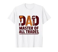 Funny Papa Tools Retro DIY Dad Papa Can Fix It Día del Padre Camiseta