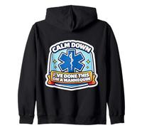 Funny Paramedic Keep Calm I 've Done This with A Maniquí Sudadera con Capucha
