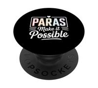 Funny Paras lo Hacen Posible Diciendo Motivacional PopSockets PopGrip Adhesivo