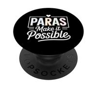 Funny Paras lo Hacen Posible Diciendo Motivacional PopSockets PopGrip Adhesivo