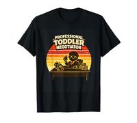 Funny Parent Life Niño Negociador Crianza Humor Mamá Papá Camiseta