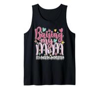 Funny Parenting Hija Criar a mamá es difícil Listen Family Camiseta sin Mangas