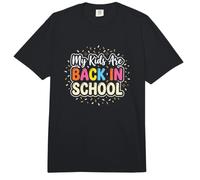 Funny Parents My Kids Are Back in School Comfort Colors Adult Heavyweight T-Shirt