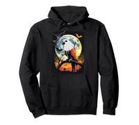 Funny Parrot Ghost Lovers Spooky Halloween Animals Costume Sudadera con Capucha