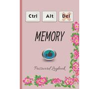 Funny Password Book with Tabs A-Z | “CTRL ALT DEL” Internet Password Keeper | Password Organizer Notebook for Home & Office: Alphabetical Tabs • 120 ... Men, Women, Coworkers, Tech Lovers & Students