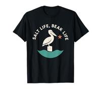 Funny Pelican Meme Big Beak Energy Coastal Bird Peculiar Beach Camiseta