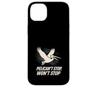 Funny Pelican Meme Big Beak Energy Coastal Bird Peculiar Beach Carcasa para iPhone 14 Plus