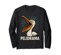 Funny Pelican Meme Big Beak Energy Coastal Bird Peculiar Beach Manga Larga