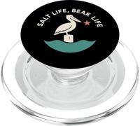 Funny Pelican Meme Big Beak Energy Coastal Bird Peculiar Beach PopSockets PopGrip para MagSafe