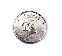 Funny Performance - Accesorios mágicos plegables para monedas, divertidos accesorios de monedas rasgadas para actuaciones en escenarios callejeros (plateado)