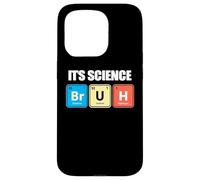 Funny Periodic Table Bruh Nerdy Science Chemistry Apparel Carcasa para iPhone 15 Pro