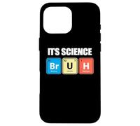 Funny Periodic Table Bruh Nerdy Science Chemistry Apparel Carcasa para iPhone 16 Pro MAX