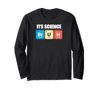 Funny Periodic Table Bruh Nerdy Science Chemistry Apparel Manga Larga