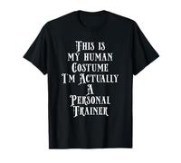 Funny Personal Trainer Costume Gym Fitness Healthy Training Camiseta