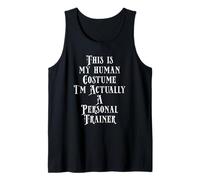 Funny Personal Trainer Costume Gym Fitness Healthy Training Camiseta sin Mangas