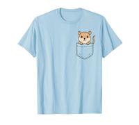 Funny Pet Gerbil Pocket Pal Cute Gerbil Roedor Animal Art Camiseta