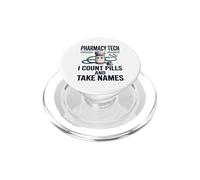 Funny Pharmacy Tech Squad Asistente de farmacéutico CPhT PopSockets PopGrip para MagSafe