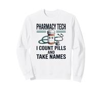 Funny Pharmacy Tech Squad Asistente de farmacéutico CPhT Sudadera