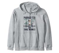 Funny Pharmacy Tech Squad Asistente de farmacéutico CPhT Sudadera con Capucha