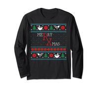 Funny pharmacy Ugly Christmas Sweaters Manga Larga