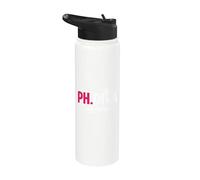 Funny PhD Student Graduate Ph.D Diva Really and Proud Stainless Steel Insulated Water Bottle