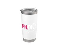 Funny PhD Student Graduate Ph.D Diva Really and Proud Vaso térmico de acero inoxidable de doble pared
