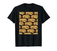 Funny Philadelphia Philly Cheesesteak Wiz Wit Foods Parodia Camiseta gráfica económica, Hombre, Negro, S
