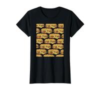 Funny Philadelphia Philly Cheesesteak Wiz Wit Foods Parodia Camiseta gráfica económica, Mujer, Negro, XL