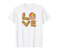Funny Philly Cheesesteaks y Wooder Ice Philadelphia Love Camiseta gráfica económica, Hombre, Blanco, XL