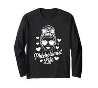 Funny Phlebotomist Life Sarcastic Woman Gafas de Sol Manga Larga