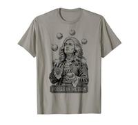 Funny Physics Isaac Newton Apple Malabares Ciencia del movimiento Camiseta