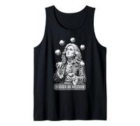 Funny Physics Isaac Newton Apple Malabares Ciencia del movimiento Camiseta sin Mangas
