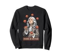 Funny Physics Isaac Newton Apple Malabares Ciencia del movimiento Sudadera