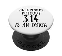Funny Pi Day Saying Mathematics Quote 3.14 Math Joke PopSockets PopGrip Adhesivo