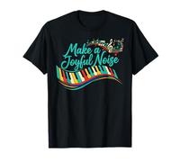 Funny Pianist Make a Joyful Noise Piano Camiseta