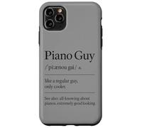 Funny Piano Guy Definition Pianist Carcasa para iPhone 11 Pro MAX