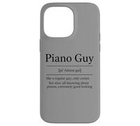 Funny Piano Guy Definition Pianist Carcasa para iPhone 14 Pro MAX