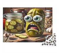 Funny Pickle Cara Puzzle 1000p Adultos Y Ni?os Juego De Lógica Noche En Familia Mejor Valorados Entrenamiento Mental Cartón Premium 38x26cm/1000pcs