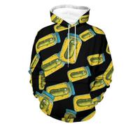 Funny Pickle in A Glass Jar - Sudadera unisex con capucha y bolsillo de manga larga, Estilo:, XXL