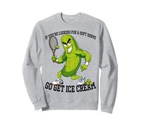 Funny Pickleball Player Pickle Playing Pickle Ball Pun Sudadera