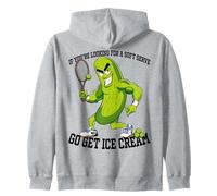 Funny Pickleball Player Pickle Playing Pickle Ball Pun Sudadera con Capucha