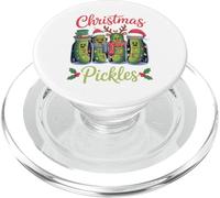 Funny Pickles Squad Christmas Pickles Men Women Kids PopSockets PopGrip para MagSafe