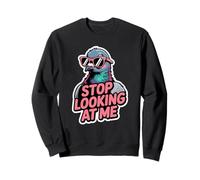 Funny Pigeon Stop Looking at Me for Bird Lovers Broma Sudadera