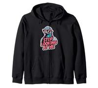 Funny Pigeon Stop Looking at Me for Bird Lovers Broma Sudadera con Capucha