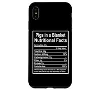 Funny Pigs In A Blanket Nutritional Facts Foodie Gift Carcasa para iPhone XS MAX