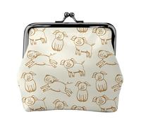 Funny Pigs - Monedero de piel sintética para mujer