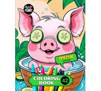 Funny Pigs on Vacation: A Silly Coloring Adventure for Kids: 50 Hilarious Scenes of Pigs Surfing, Sunbathing, and Sightseeing for Kids Ages 4-8